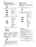 Preview for 21 page of Sharp LC-15SH7U - 15" LCD TV Operation Manual