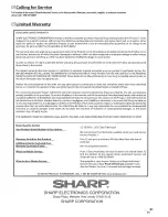 Preview for 32 page of Sharp LC-15SH7U - 15" LCD TV Operation Manual