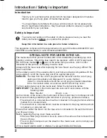 Preview for 2 page of Sharp LC-17SH1E Operation Manual