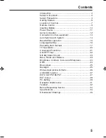 Preview for 5 page of Sharp LC-17SH1E Operation Manual