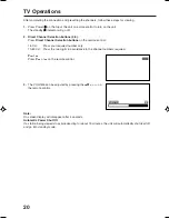 Preview for 20 page of Sharp LC-17SH1E Operation Manual