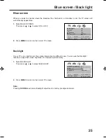 Preview for 25 page of Sharp LC-17SH1E Operation Manual