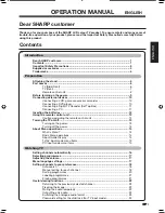 Sharp LC-19A35H-BK Operation Manual предпросмотр