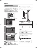 Preview for 14 page of Sharp LC-19A35H-BK Operation Manual