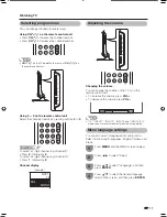 Preview for 17 page of Sharp LC-19A35H-BK Operation Manual