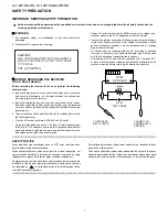 Предварительный просмотр 2 страницы Sharp LC-19D1E-RD Service Manual