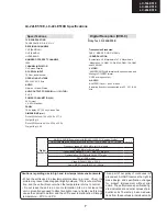 Предварительный просмотр 7 страницы Sharp LC-19LE510E Service Manual