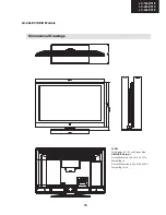 Предварительный просмотр 19 страницы Sharp LC-19LE510E Service Manual