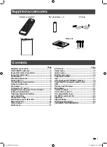 Предварительный просмотр 3 страницы Sharp LC-19LE520X Operation Manual