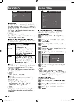 Предварительный просмотр 14 страницы Sharp LC-19LE520X Operation Manual