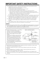 Предварительный просмотр 5 страницы Sharp LC-19LS40UT Operation Operation Manual