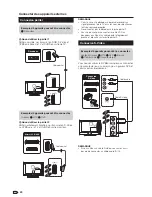 Предварительный просмотр 22 страницы Sharp LC-19SH7E (French) Mode D'Emploi