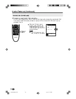 Preview for 38 page of Sharp LC-20A2E Operation Manual