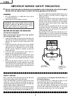 Preview for 2 page of Sharp LC-20A2H Service Manual