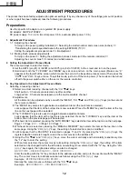 Preview for 12 page of Sharp LC-20A2H Service Manual