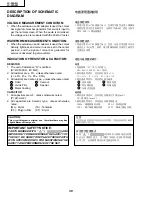 Preview for 28 page of Sharp LC-20A2H Service Manual