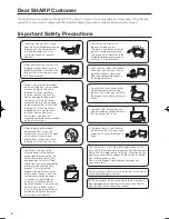 Предварительный просмотр 4 страницы Sharp LC-20AX7X Operation Manual