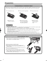 Предварительный просмотр 6 страницы Sharp LC-20AX7X Operation Manual