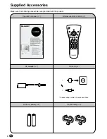 Preview for 6 page of Sharp LC-20B2E Operation Manual