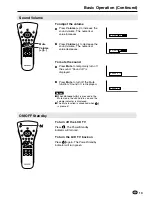 Preview for 15 page of Sharp LC-20B2E Operation Manual