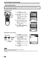 Preview for 20 page of Sharp LC-20B2E Operation Manual