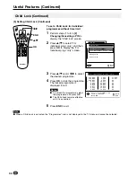 Preview for 36 page of Sharp LC-20B2E Operation Manual