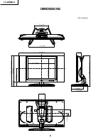 Предварительный просмотр 8 страницы Sharp LC-20B6US Operation Service Manual