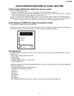 Предварительный просмотр 9 страницы Sharp LC-20C2E Service Manual