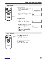 Предварительный просмотр 11 страницы Sharp LC-20M4E Operation Manual