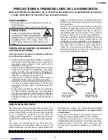 Preview for 3 page of Sharp LC 20M4U Service Manual