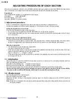 Preview for 10 page of Sharp LC 20M4U Service Manual