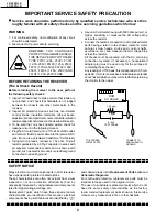 Предварительный просмотр 2 страницы Sharp LC-20S1UB Service Manual