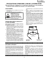 Preview for 3 page of Sharp LC-20S4U-S - 20" LCD TV Service Manual And Parts Listparts List