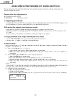 Preview for 12 page of Sharp LC-20SH1M Service Manual