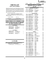 Preview for 61 page of Sharp LC-20SH1M Service Manual