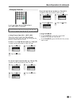 Preview for 17 page of Sharp LC-20SH21U - 20" LCD TV Operation Manual