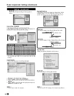 Preview for 26 page of Sharp LC-20SH21U - 20" LCD TV Operation Manual