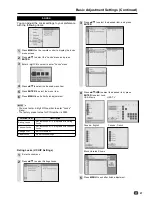 Preview for 27 page of Sharp LC-20SH21U - 20" LCD TV Operation Manual