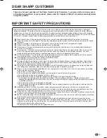 Preview for 4 page of Sharp LC-20SH4U Operation Manual