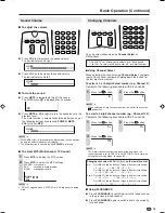 Preview for 16 page of Sharp LC-20SH4U Operation Manual