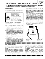 Предварительный просмотр 3 страницы Sharp LC-20SH4U Service Manual