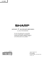 Preview for 74 page of Sharp LC 20SH6U Service Manual