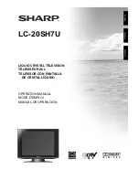 Sharp LC-20SH7U - 20" LCD TV Operation Manual предпросмотр