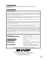 Предварительный просмотр 33 страницы Sharp LC-20SH7U - 20" LCD TV Operation Manual