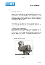 Preview for 9 page of Sharp LC-20VA Operator'S Manual