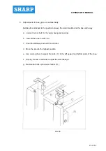 Preview for 43 page of Sharp LC-20VA Operator'S Manual