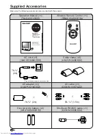 Предварительный просмотр 6 страницы Sharp LC-20VM2 Operation Manual