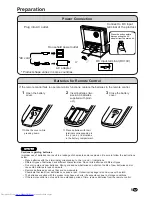 Предварительный просмотр 7 страницы Sharp LC-20VM2 Operation Manual