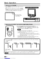 Предварительный просмотр 12 страницы Sharp LC-20VM2 Operation Manual