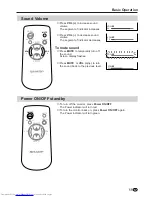 Предварительный просмотр 13 страницы Sharp LC-20VM2 Operation Manual